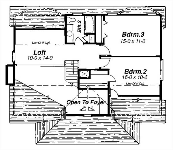 Second Floor image of MACKENZIE House Plan